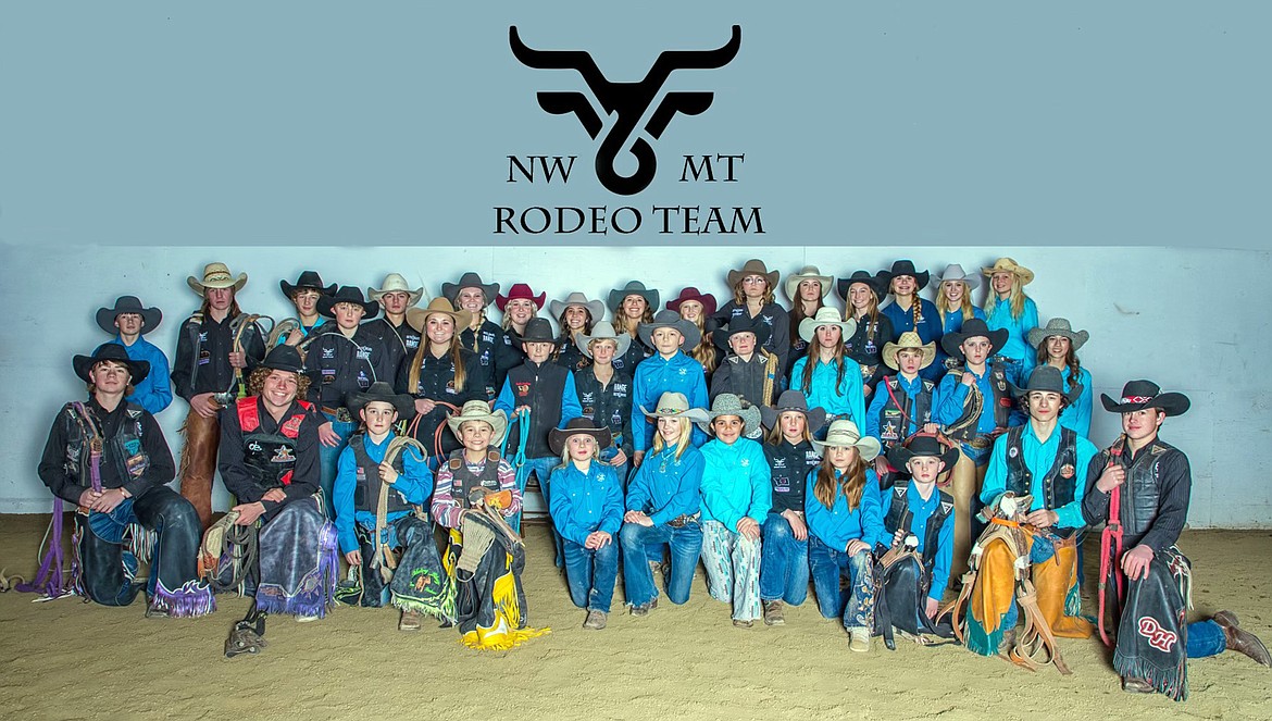 The Northwest Montana Rodeo Team.. (Photo by Danny Nestor)