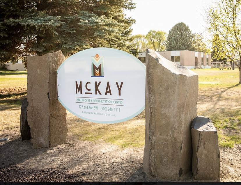 A fundraiser to support residents at McKay Healthcare and Rehabilitation is scheduled for this Sunday. The new McKay Healthcare sign is pictured.