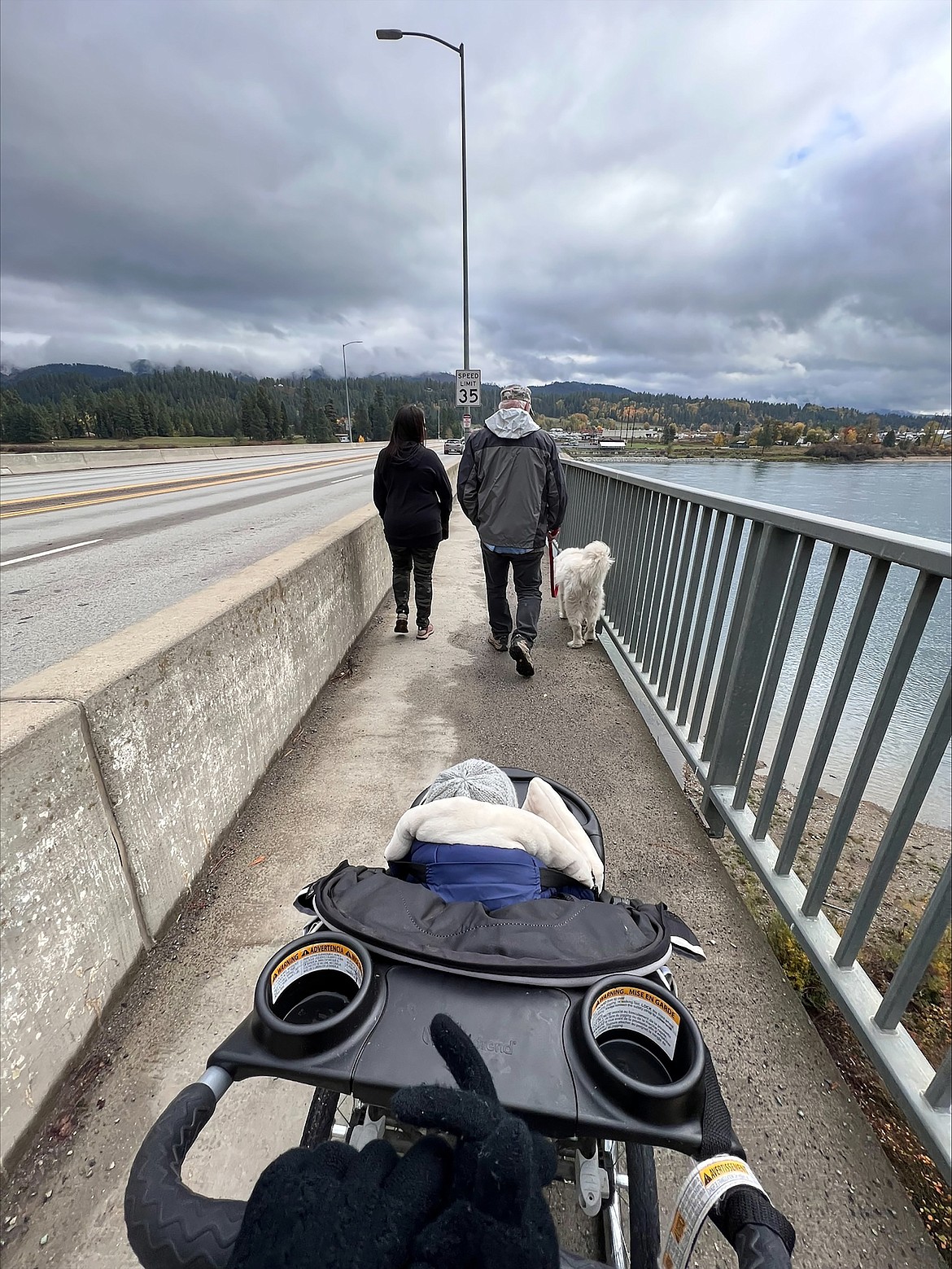 Oldtown Mayor Lonnie Orr is pictured during a recent walk. Orr was one of a half-dozen Bonner County officials who took part in the Mayors Walking Challenge. The event is sponsored by the Blue Cross of Idaho Foundation.