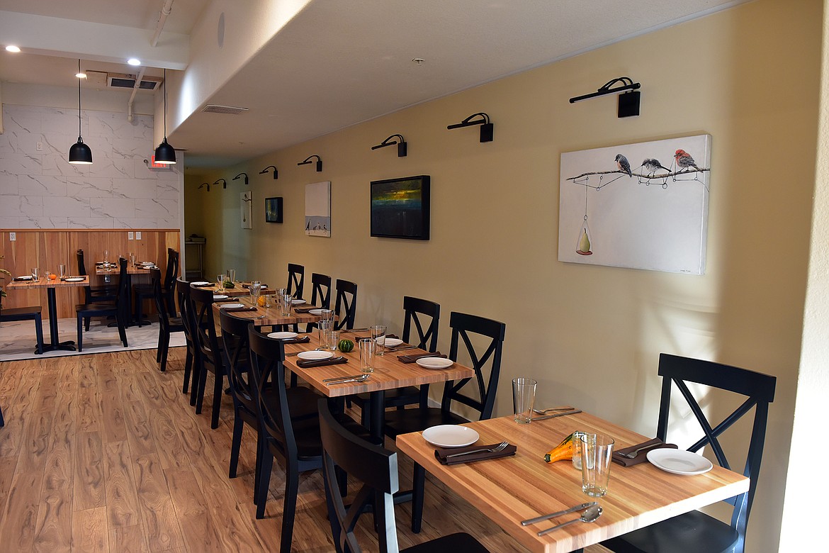 The interior of Beldi, a new restaurant at 306 Second Street in Whitefish. (Julie Engler/Whitefish Pilot)