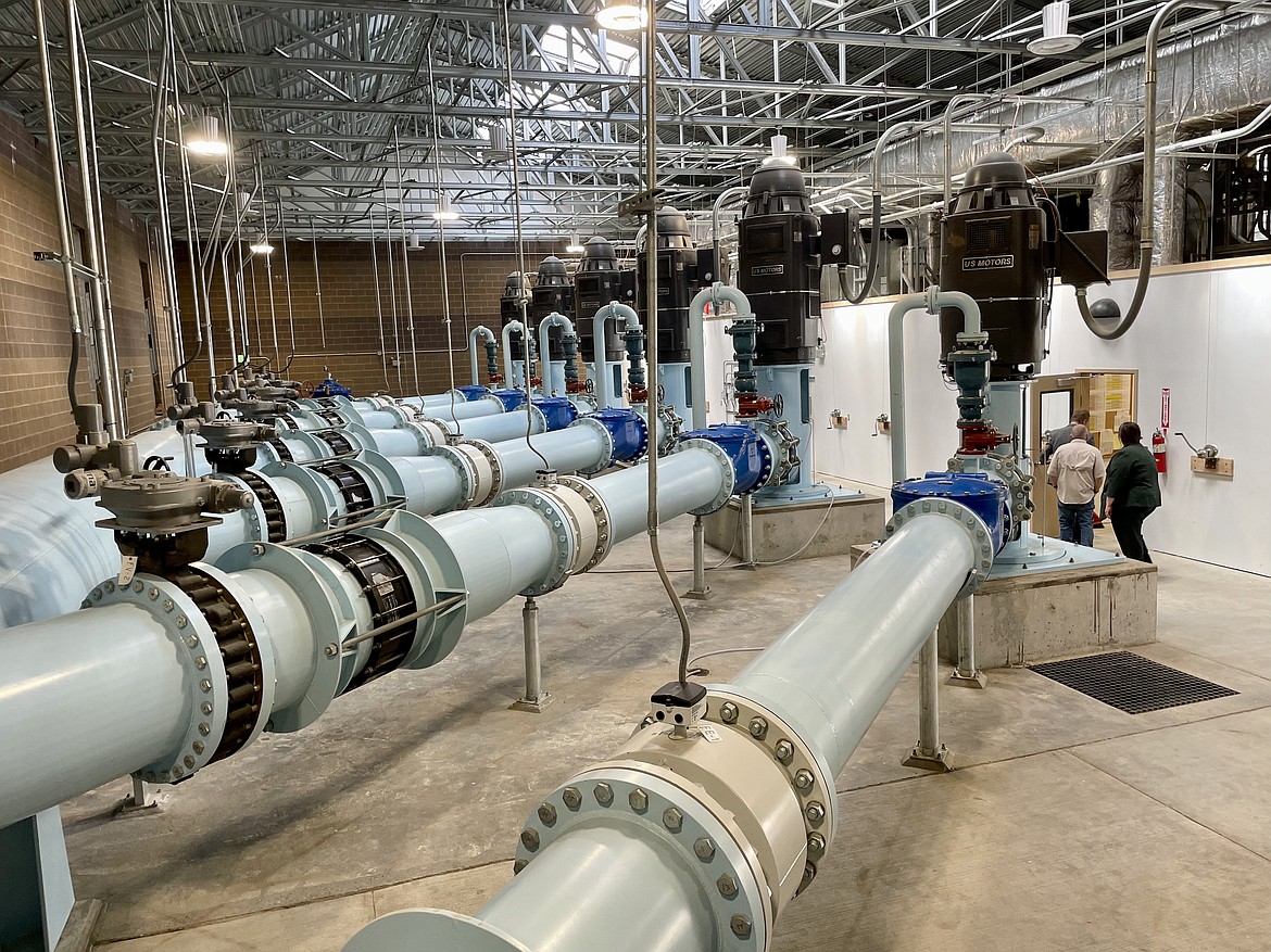 The EL 47.5 water delivery system, pictured, started construction several years ago and will deliver Columbia Basin Project water to growers in the East Columbia Basin Irrigation District.