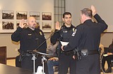 Quincy PD swears in two new officers