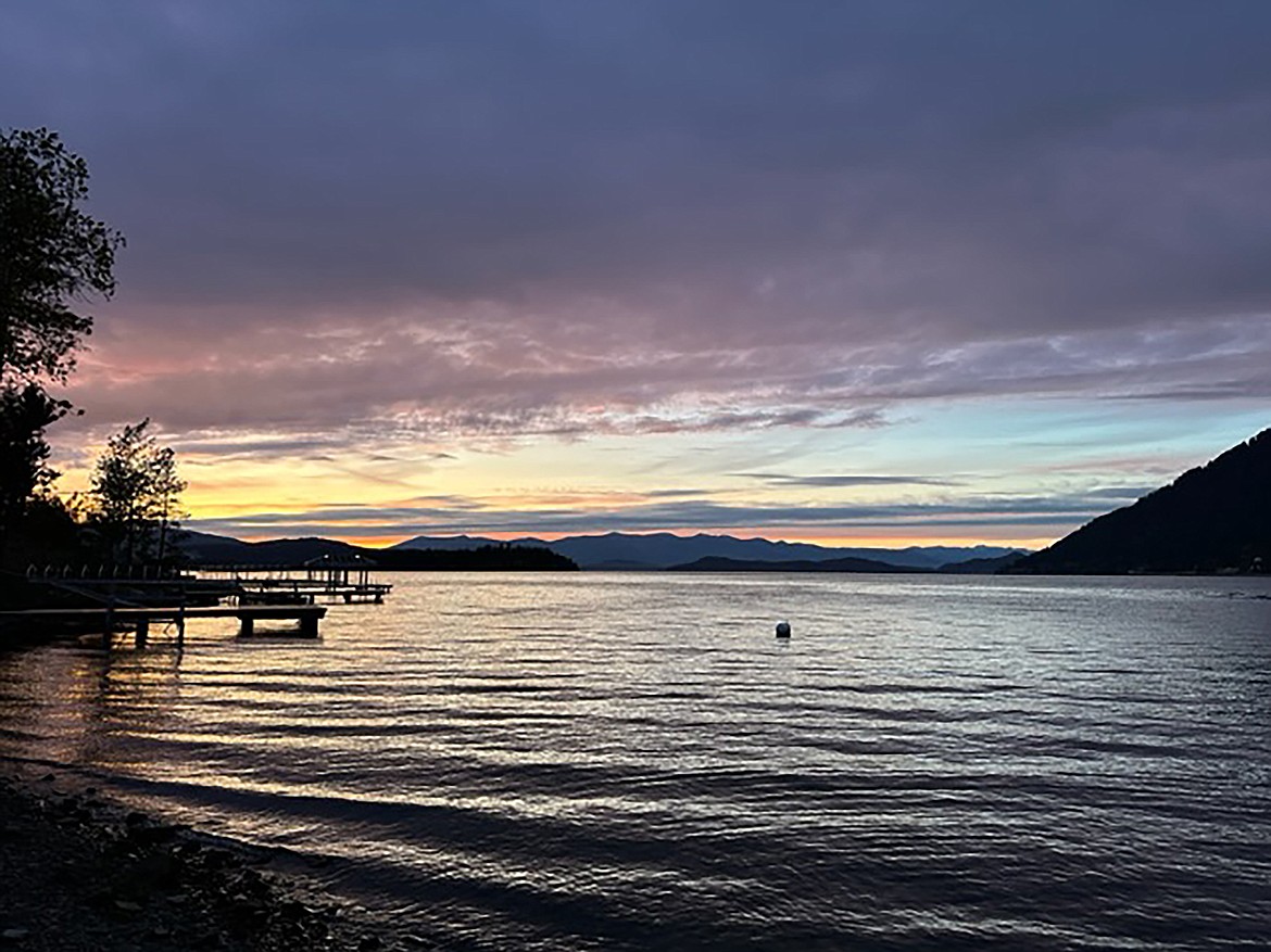 Mary Donovan shared this Best Shot taken of a sunset near the end of summer. If you have a photo that you took that you would like to see run as a Best Shot or I Took The Bee send it in to the Bonner County Daily Bee, P.O. Box 159, Sandpoint, Idaho, 83864; or drop them off at 310 Church St., Sandpoint. You may also email your pictures in to the Bonner County Daily Bee along with your name, caption information, hometown and phone number to bcdailybee@bonnercountydailybee.com.