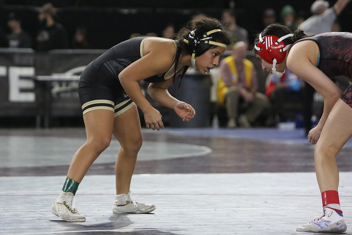 Royal sophomore Sharon Arroyo was one of three Knights to place at the Mat Classic last season.