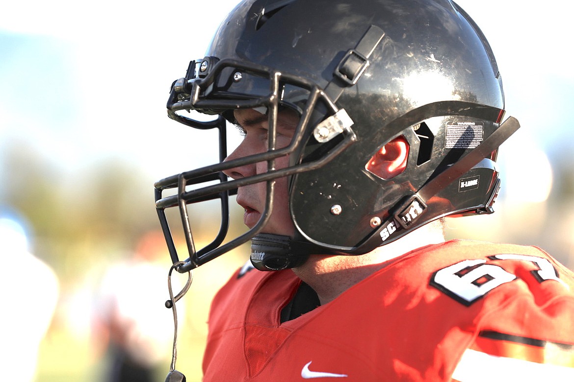 Ronan Chief's defensive end and center Coleton Sherman was named All-State and Western A All-Conference. (Susan Lake photo)