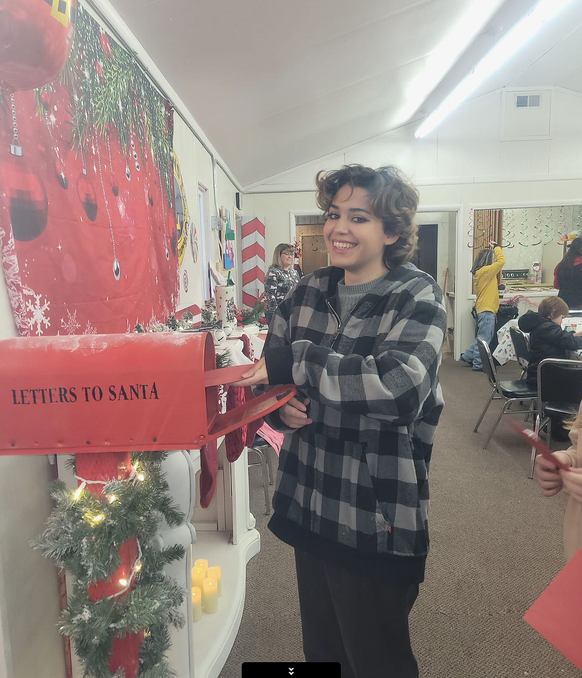 A letter to Santa is sent direct to the North Pole during last year's Pinehurst Christmas Festival. The 2023 event takes place on Dec. 8 and 9 at various locations around Pinehurst.