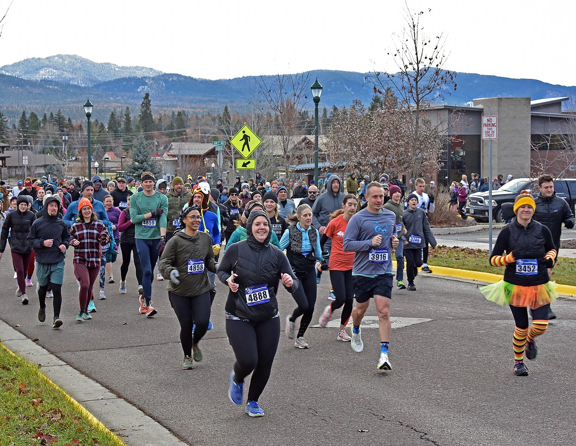 Streets stuffed with turkey trotters this Thanksgiving Whitefish Pilot