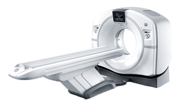 Quincy Valley Medical Center will lease a new Revolution EVO EX CT scanner, pictured, to be installed in the new hospital.