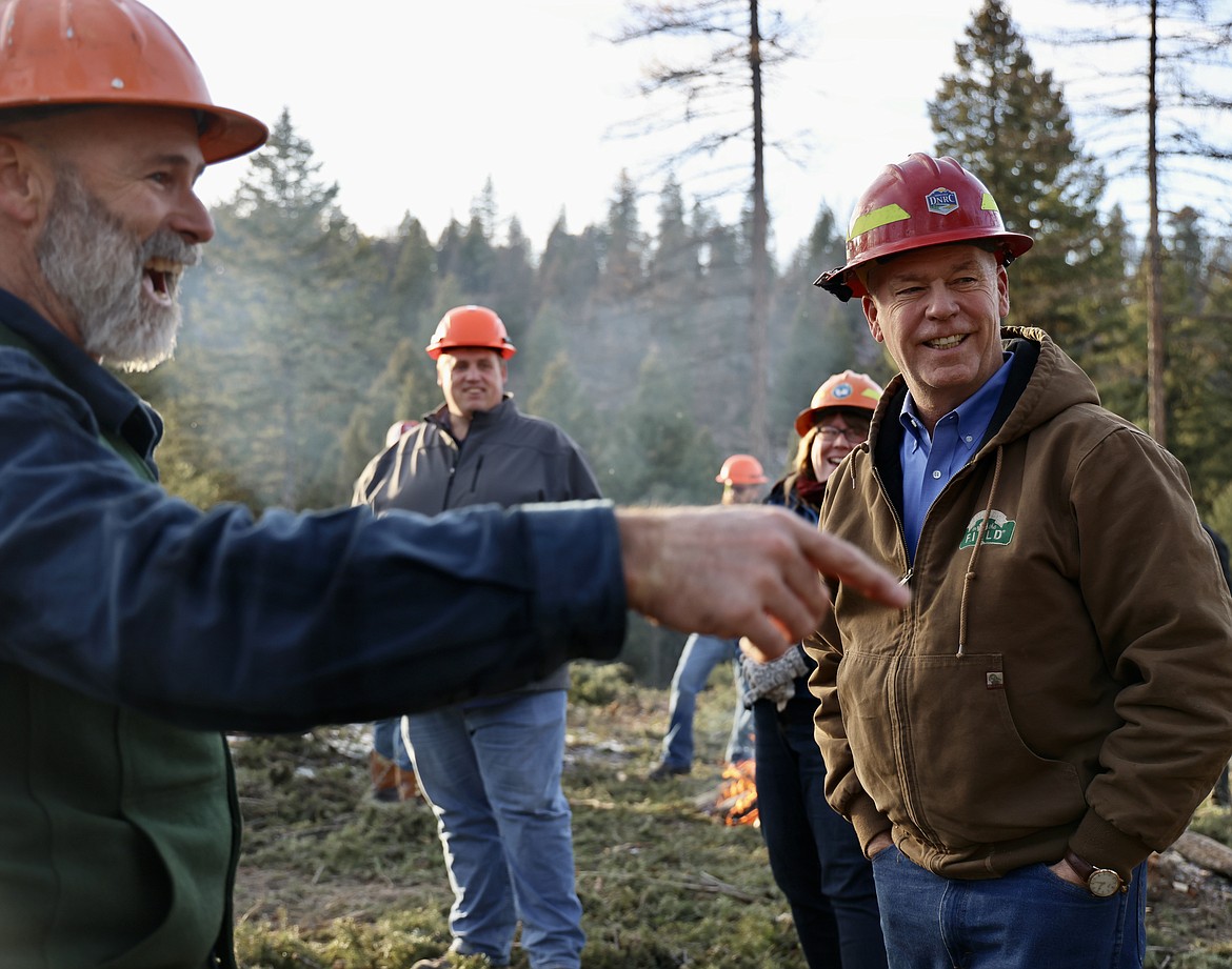 GREENOUGH – Governor Greg Gianforte today announced the harvest of the 2023 State Capitol Christmas tree from a Montana Department of Natural Resources and Conservation (DNRC) State Trust Lands plot in the Lubrecht Forest. (Photo provided)