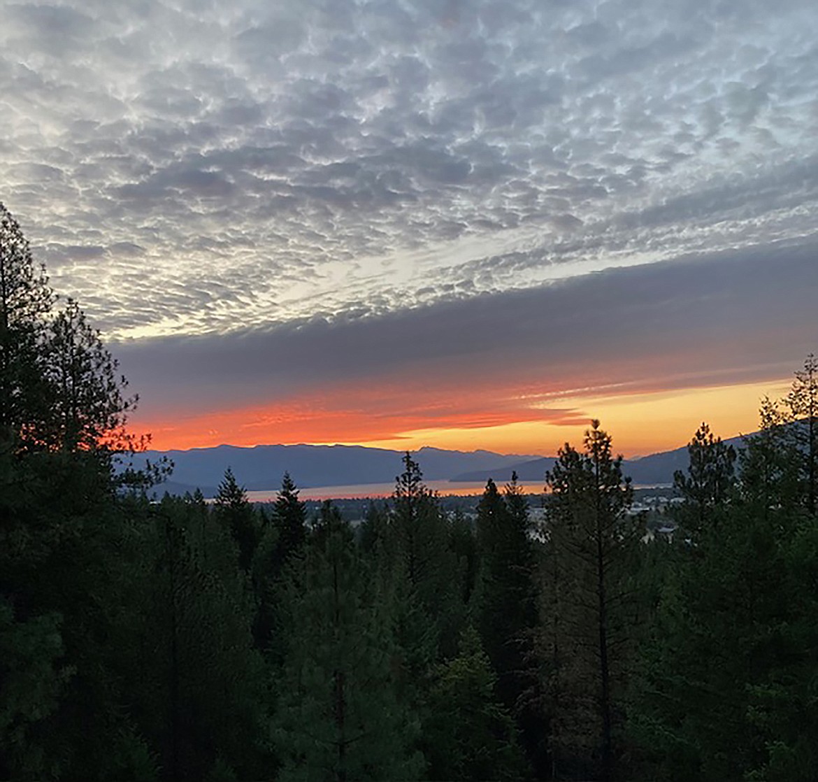Nicky Pleass shared this Best Shot of a recent sunrise over Sandpoint. If you have a photo that you took that you would like to see run as a Best Shot or I Took The Bee send it in to the Bonner County Daily Bee, P.O. Box 159, Sandpoint, Idaho, 83864; or drop them off at 310 Church St., Sandpoint. You may also email your pictures in to the Bonner County Daily Bee along with your name, caption information, hometown and phone number to bcdailybee@bonnercountydailybee.com.
