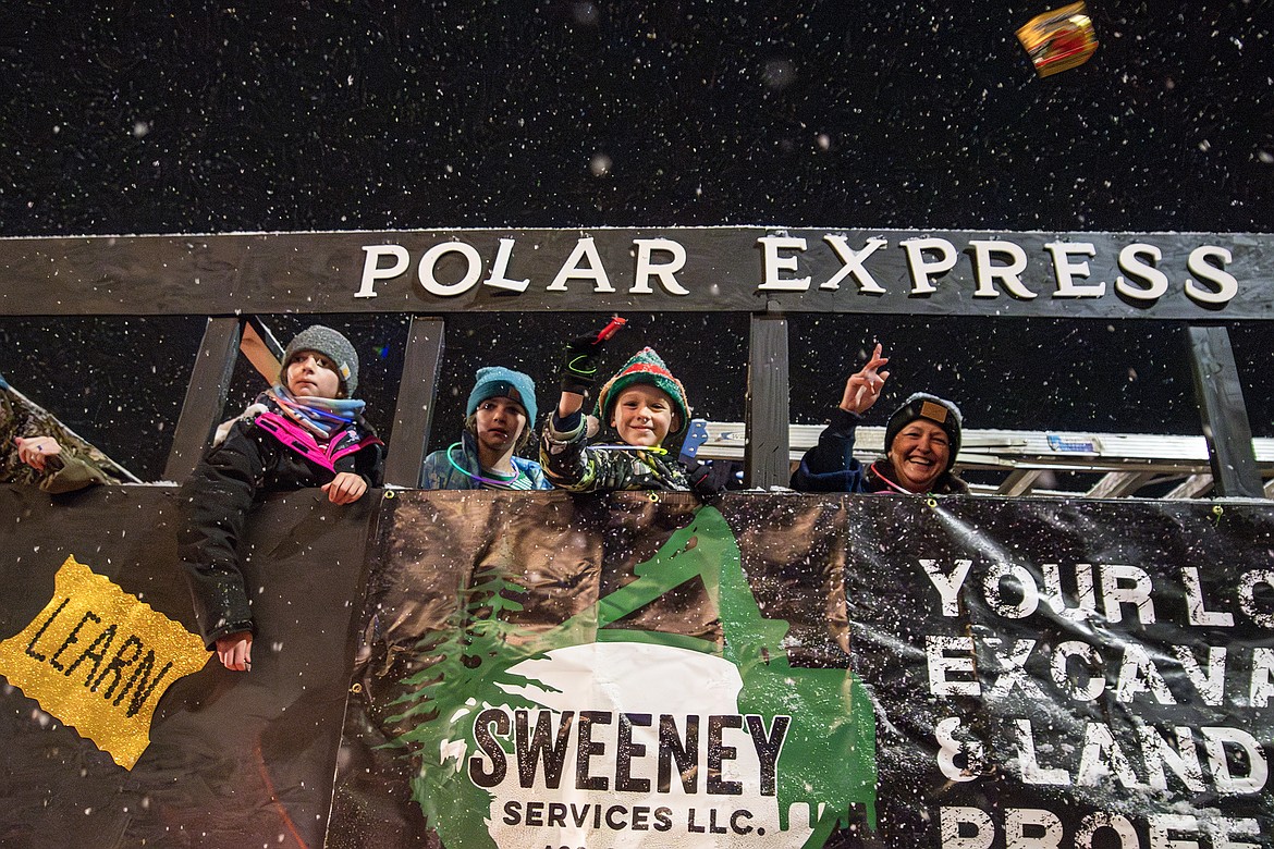 The Night of Lights parade down Nucleus Avenue on Friday, Dec. 1. (Avery Howe photo)