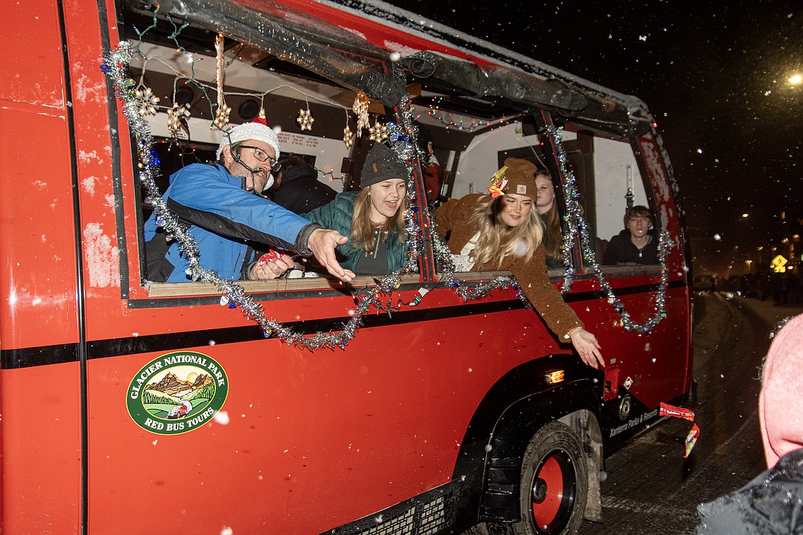 The Night of Lights parade down Nucleus Avenue on Friday, Dec. 1. (Avery Howe photo)