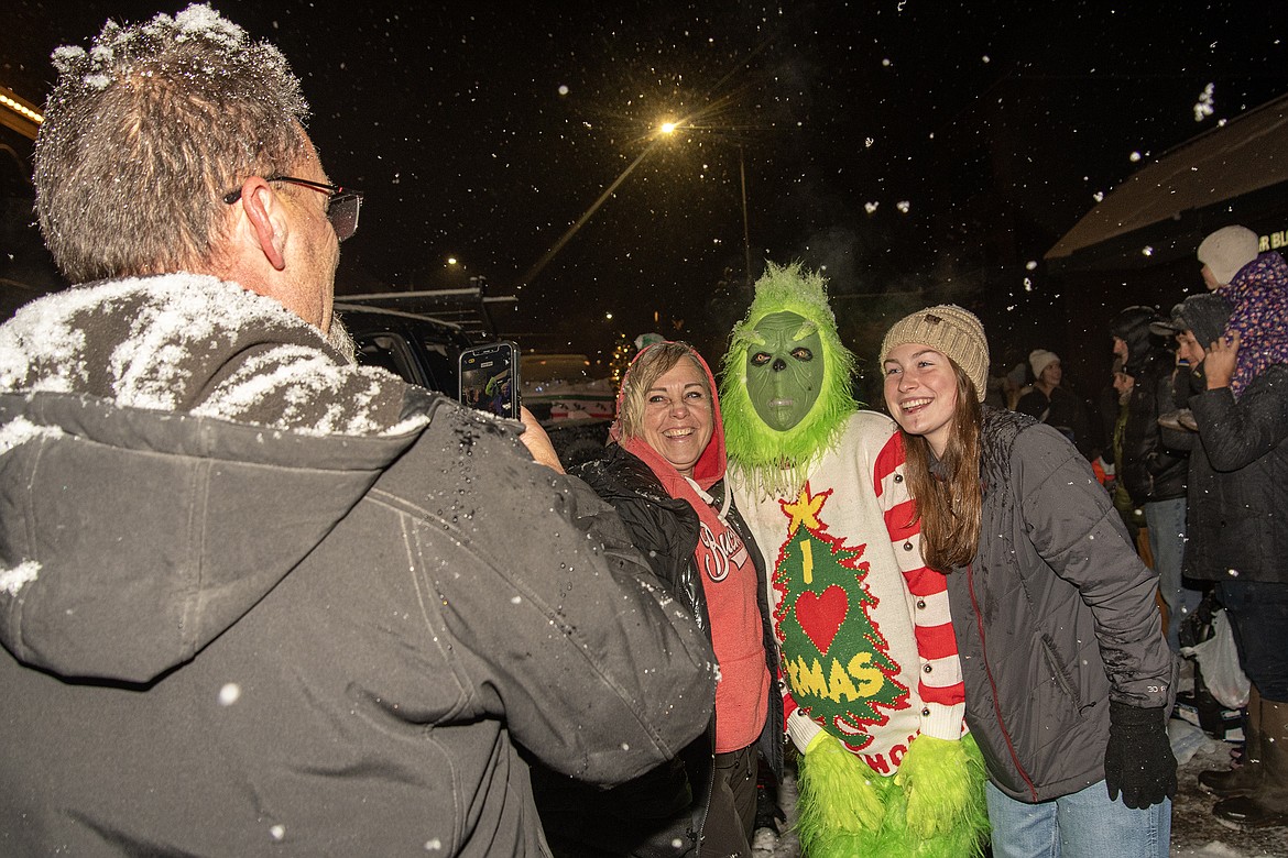 The Night of Lights parade down Nucleus Avenue on Friday, Dec. 1. (Avery Howe photo)