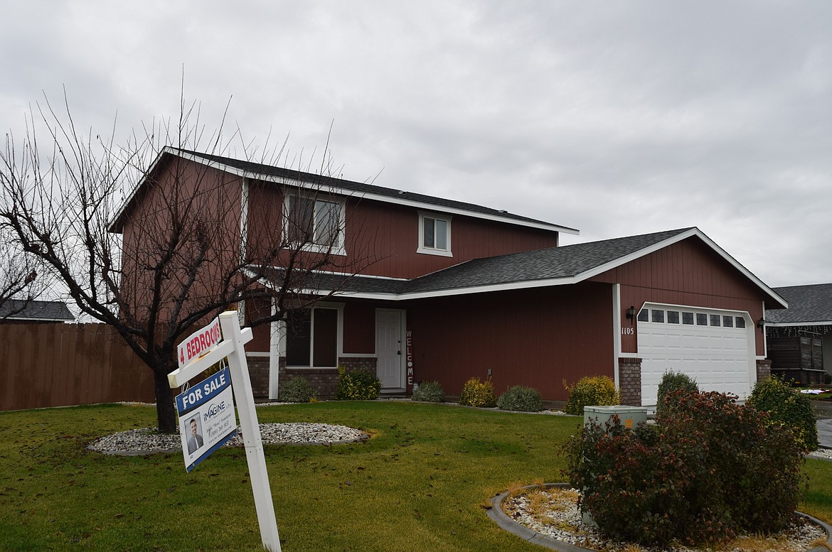 A home for sale in Othello Wednesday. Home prices in Adams County, some of the lowest in the state, dropped 30% in the last year, according to data from the Northwest Multiple Listing Service,