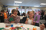 Crafts, cakes, cocoa, kids