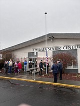 Flag dedicated at Ephrata Senior Center