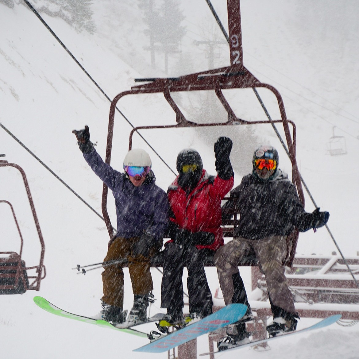 Opening day at Silver Mountain Resort recorded about 10 inches of snowfall.