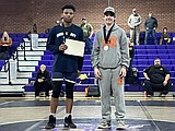 Trio named middle school wrestling champs