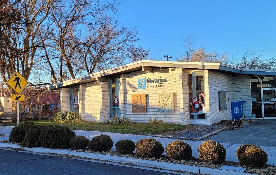 Soap Lake residents are invited to give their opinions on ideas for remodeling the Soap Lake Public Library, pictured.