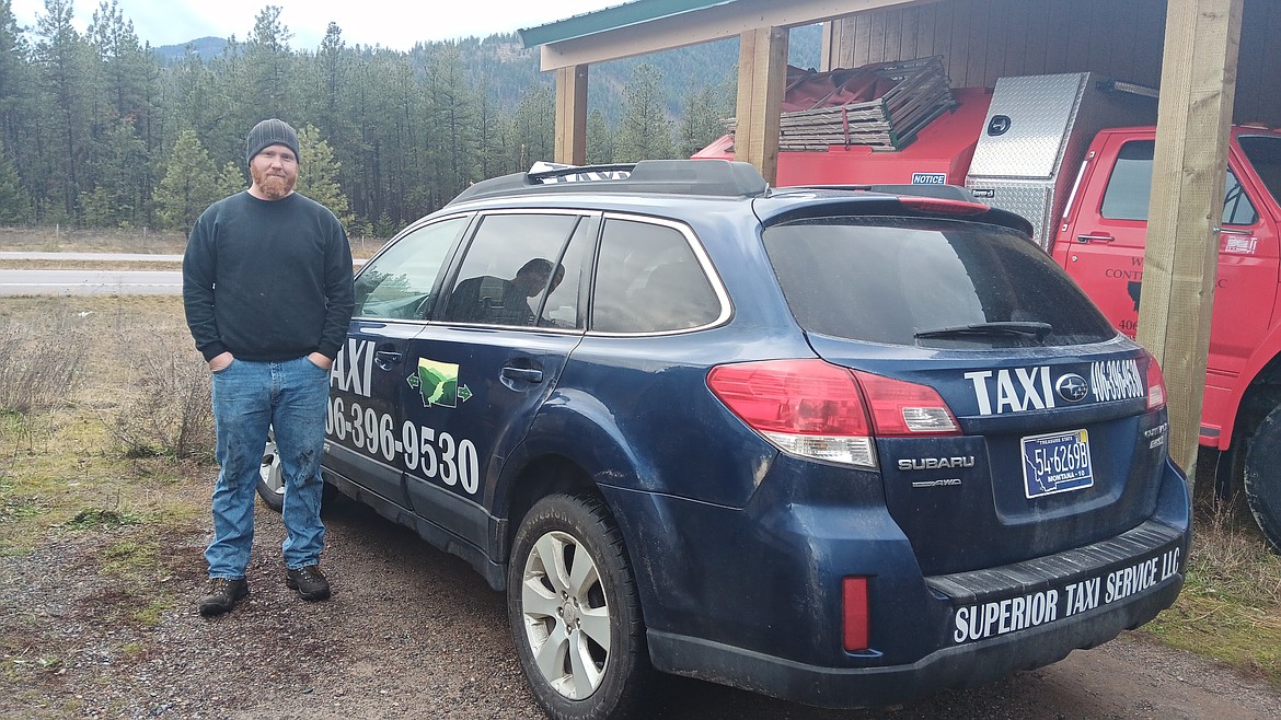 Kevin Smith is operating Superior Taxi Service. (Monte Turner/Mineral Independent)