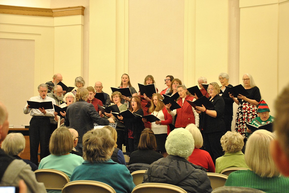 It was December of 2019 when the last Ecumenical Community Concert took place, and now the dearly missed Christmas musical event has been reborn. The LDS church in Superior had a full and eager audience on Monday December 4, with much of the crowd arriving early to listen to a prelude of band pieces. (Mineral Independent/Amy Quinlivan)