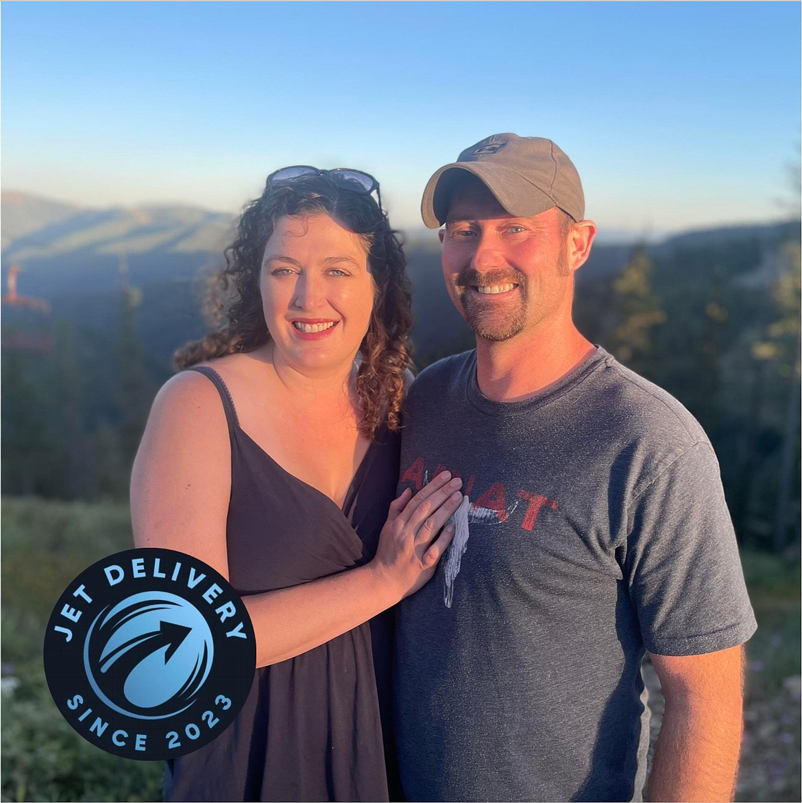 Rachel Vigue and Bill Kruckenberg are the faces and drivers behind the new transport business, Jet Delivery. Based out of Frenchtown, the duo takes daily pick up orders from customers to get their items from Missoula and come deliver them out to areas in Mineral County.