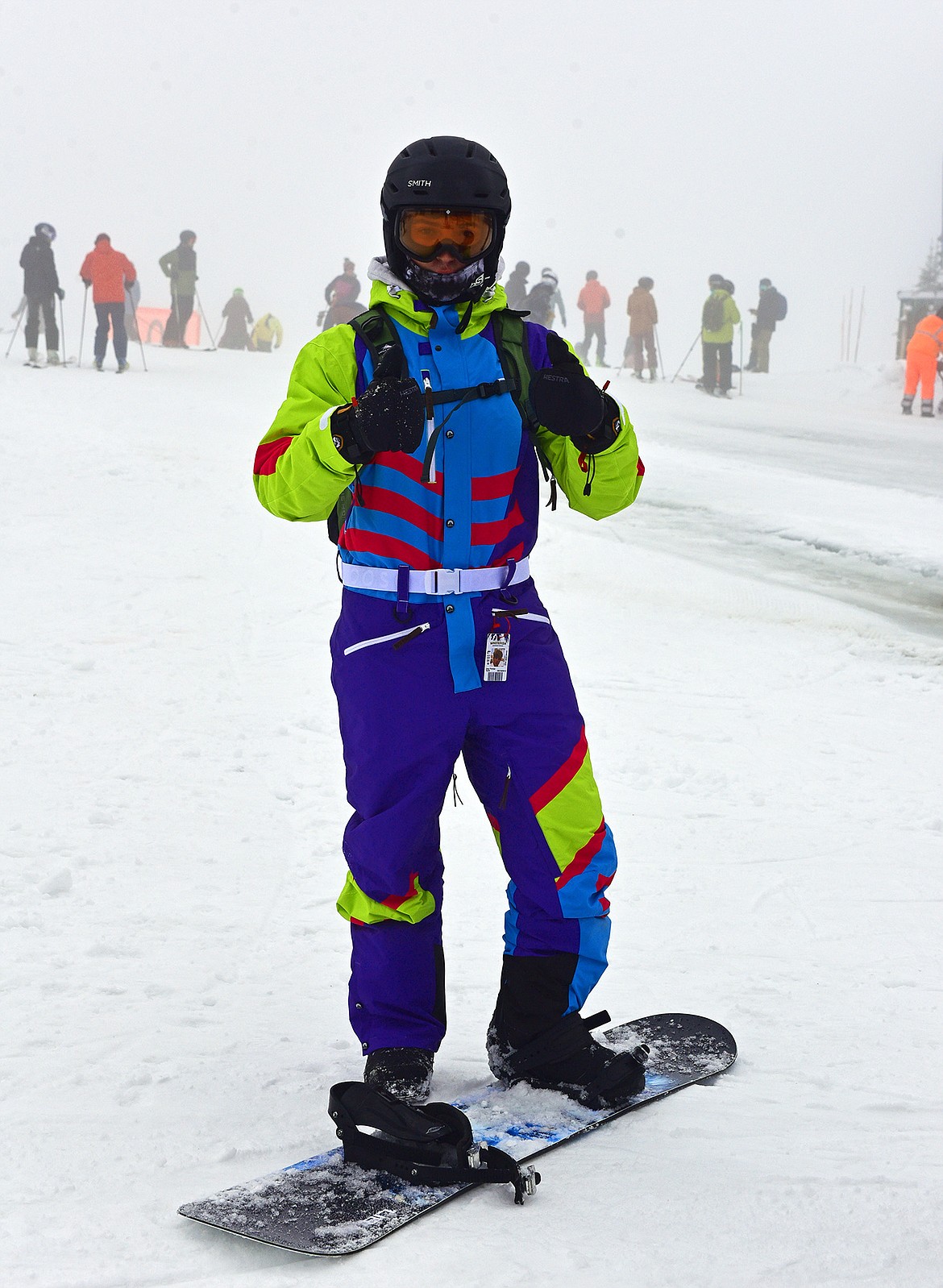 Opening day, Dec. 7, 2023, at Whitefish Mountain Resort. (Julie Engler/Whitefish Pilot)