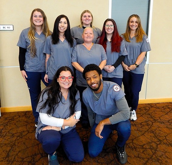 Flathead Valley Community College's practical nursing graduates. (FVCC photo)