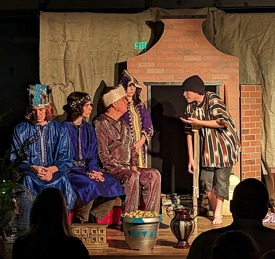 A scene from a past performance of "Amahl and the Night Visitors", a children's opera being presented by the Music Conservatory of Sandpoint on Dec. 21.