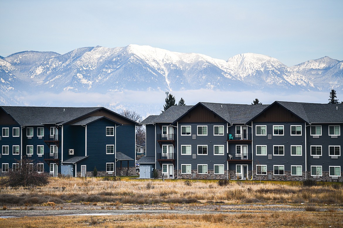 Meridian Apartments in Kalispell on Friday, Dec. 15. (Casey Kreider/Daily Inter Lake)