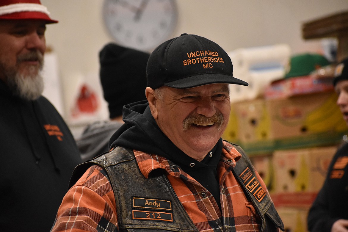 The Moses Lake chapter of the Unchained Brotherhood Motorcycle Club wanted to get involved in Operation Friendship 20 years ago and give back to the community because they have also been in the receiver’s shoes before. This is a healing experience for many members.