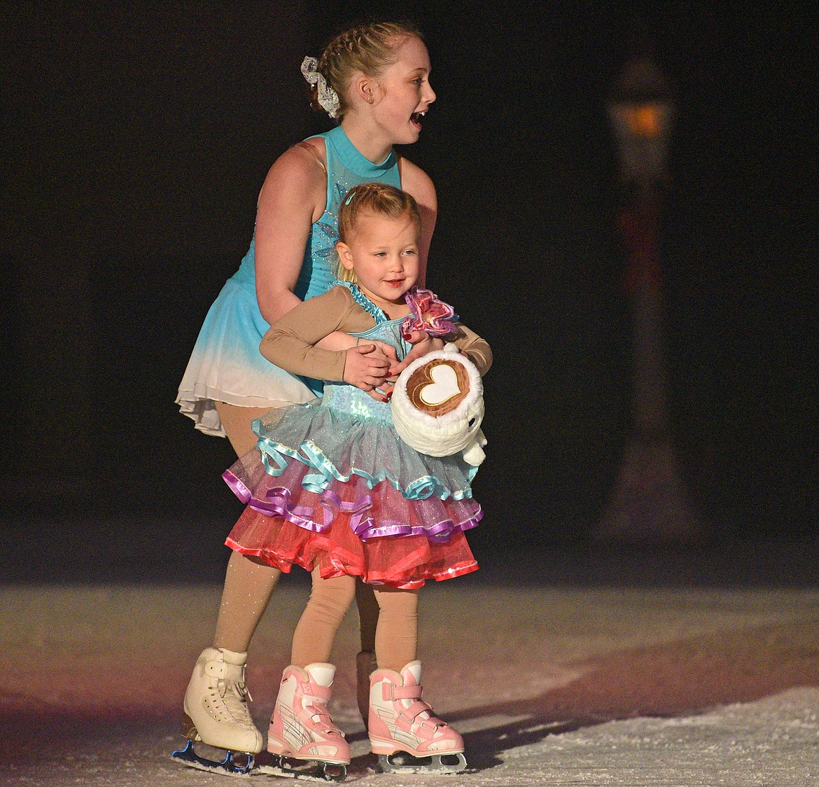 Skaters perform in the Glacier Skate Academy's "Winter Wonderland on Ice" show on Sunday, Dec. 17 at the Stumptown Ice Den in Whitefish. (Whitney England/Whitefish Pilot)