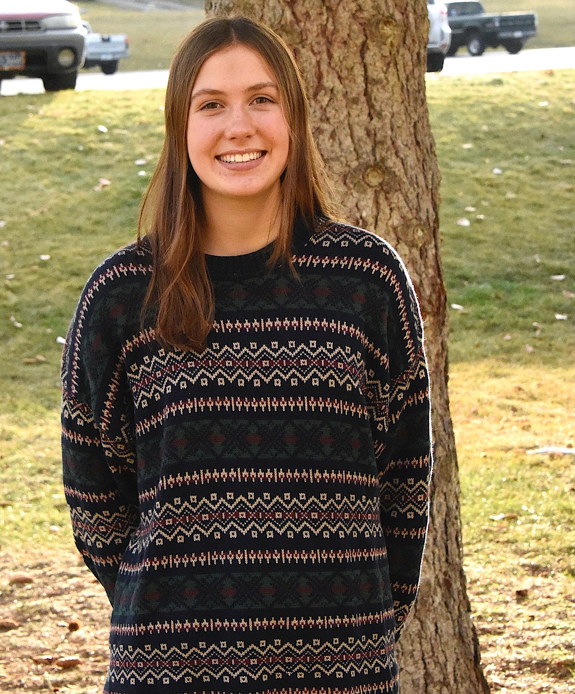 Isabel Seeley, Polson High School senior, received te the Winslow Nichols Leadership Award from Logan Health. Seeley gets to chose where the $250 award will go, and she chose PHS symphonic band.