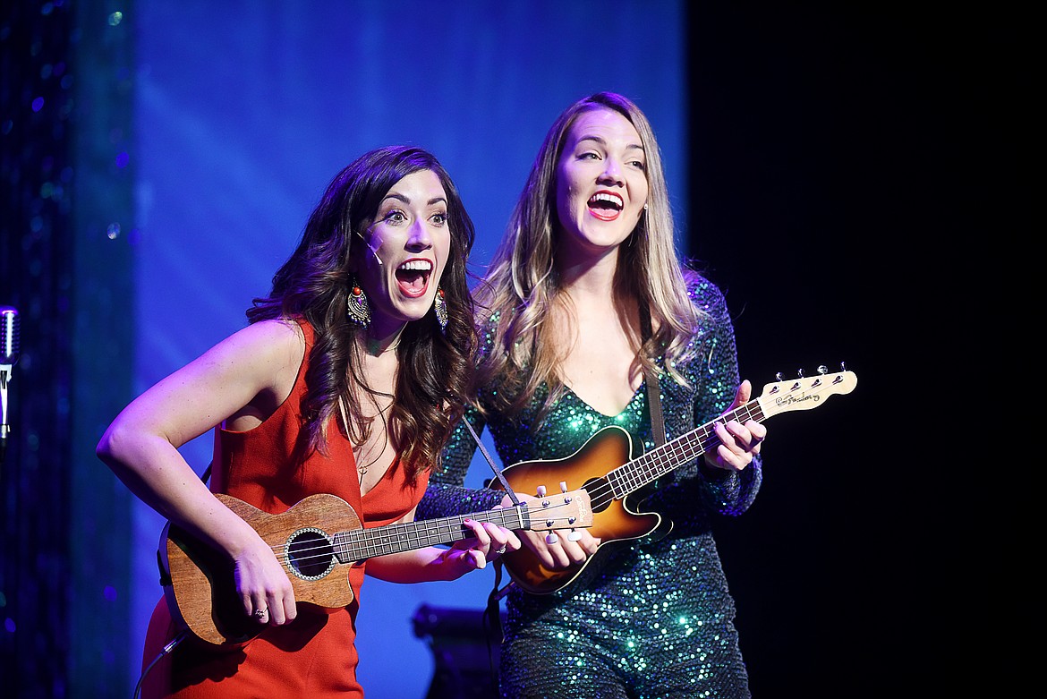 Susan O'Dea and Halladay Quist perform in the Alpine Theatre Project’s “Yuletide Affair. (Photo courtesy of Brenda Ahearn)