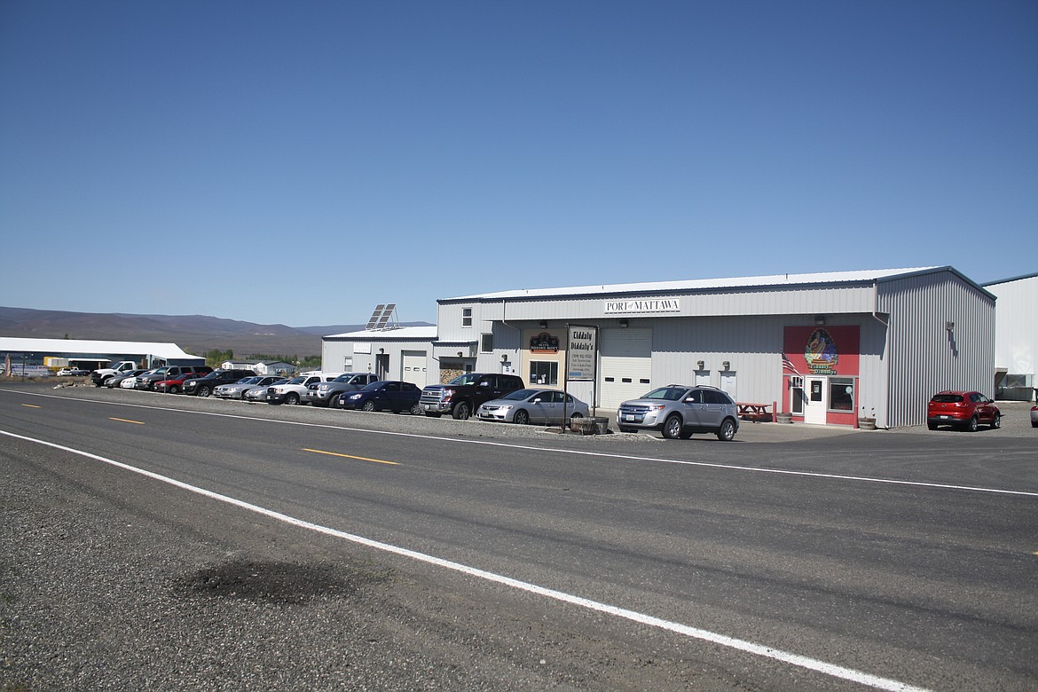 The Port of Mattawa building on Road 24 Southwest, which hosted Monday’s regular meeting, during which port officials discussed the port’s various recent grant awards and their implementation in several port projects.