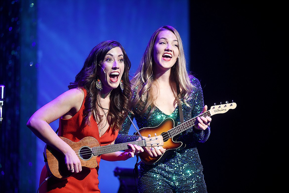 Susan O'Dea and Halladay Quist perform durning Yuletide Affair. (Brenda Ahearn photo)