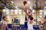 Cats split in Lewistown as Hill scores 1,000th point
