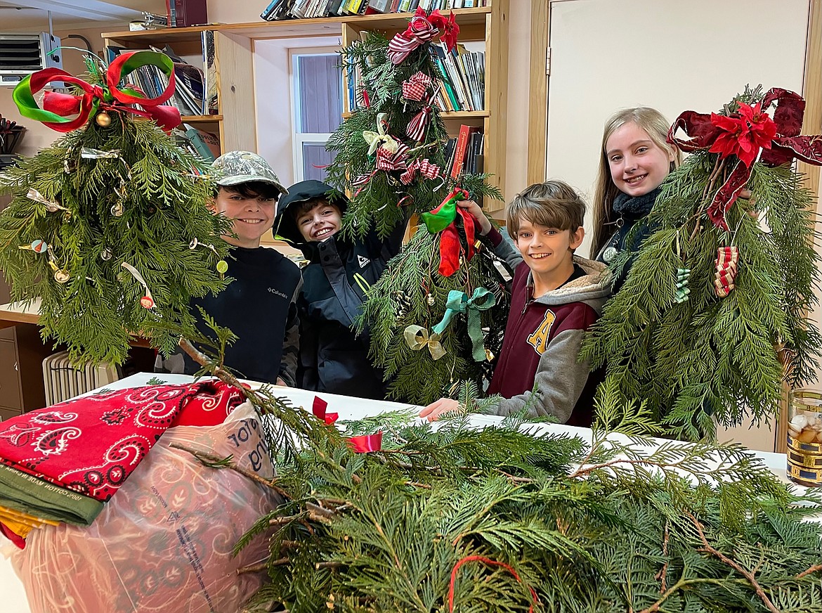 "Neighborhood children gather in S. Drinkard’s shop to create gifts for their friends and families," wrote Susan Drinkard in sharing this Best Shot. "It was swag day Friday for Hero, Archer, and Camden Hillabush and Emery Herb." If you have a photo that you took that you would like to see run as a Best Shot or I Took The Bee send it to the Bonner County Daily Bee, P.O. Box 159, Sandpoint, Idaho, 83864; or drop them off at 310 Church St., Sandpoint. You may also email your pictures to the Bonner County Daily Bee along with your name, caption information, hometown, and phone number to news@bonnercountydailybee.com.