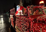 Santa on the move