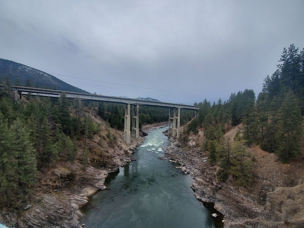 A bridge along I-90 in Mineral County. (Monte Turner/Mineral Independent)