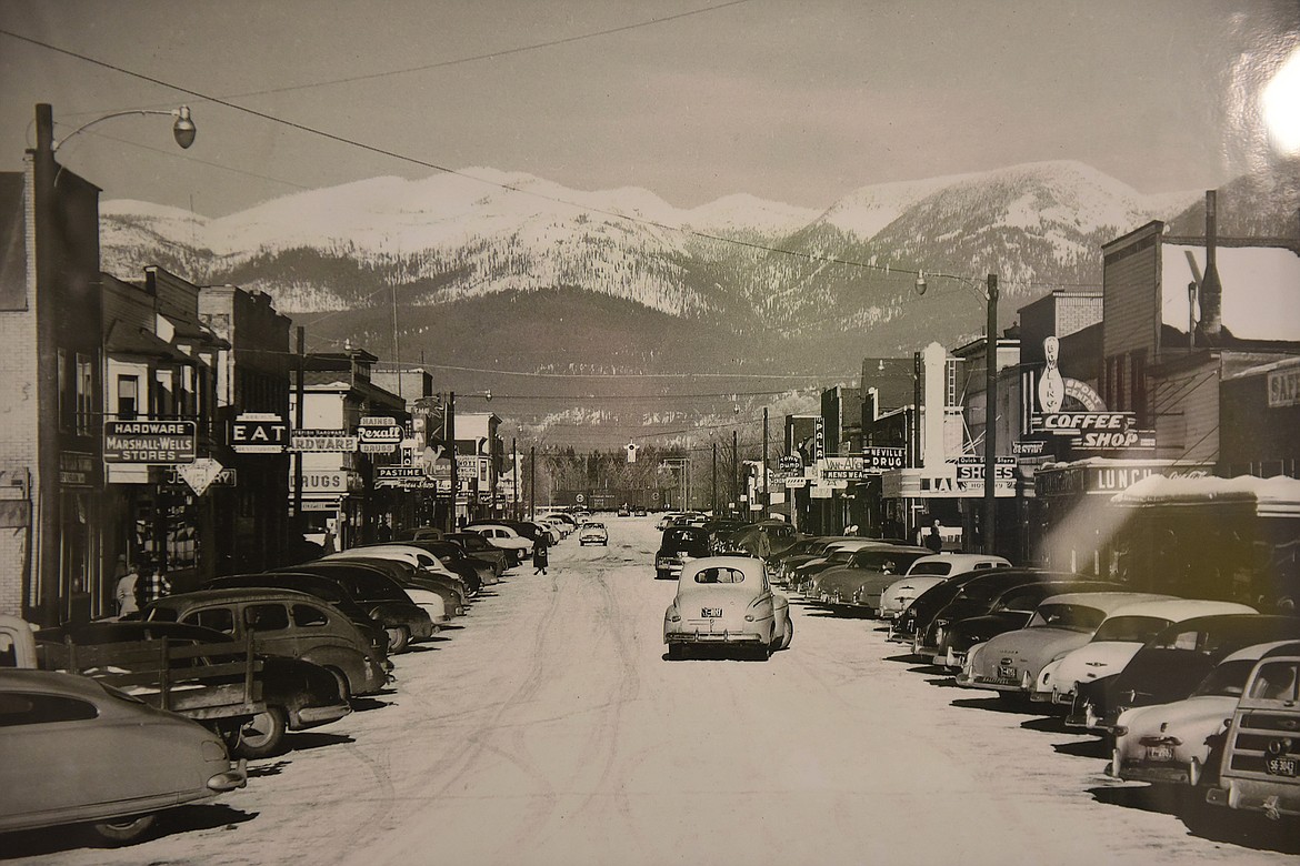 An historic photo of Central Avenue from the Nelson's collection. (Photo provided)