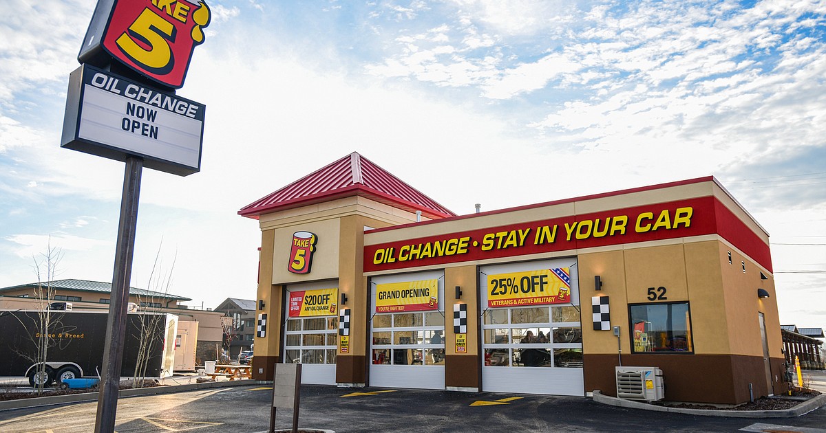 National chain Take 5 Oil Change opens in Kalispell Daily Inter Lake
