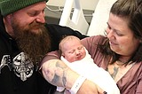 First baby of 2024 at Kootenai Health