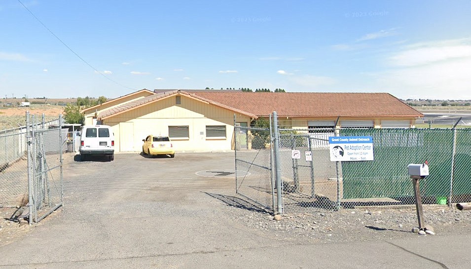 The existing Grant County Animal Outreach facility. Money has been allocated by 
Grant County and Moses Lake officials to help pay for a new shelter.