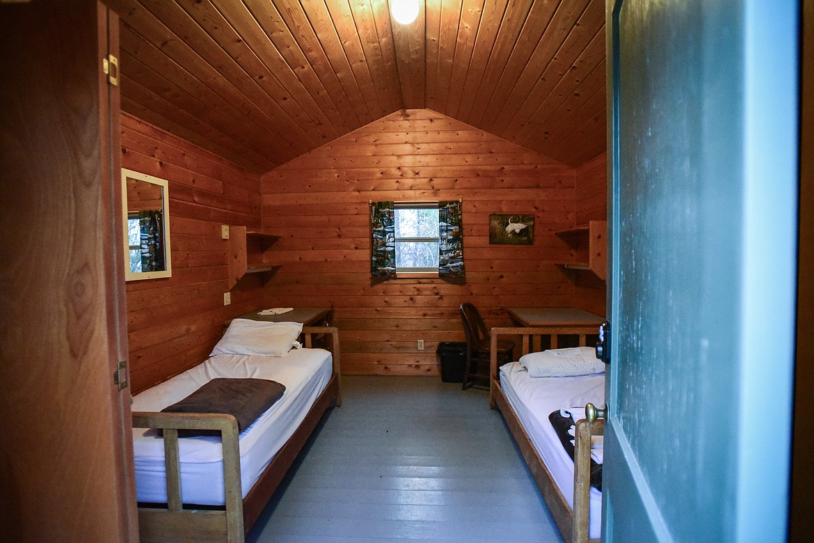 A view inside one of the residential cabins at Flathead Lake Biological Station on Wednesday, Jan. 3. (Casey Kreider/Daily Inter Lake)