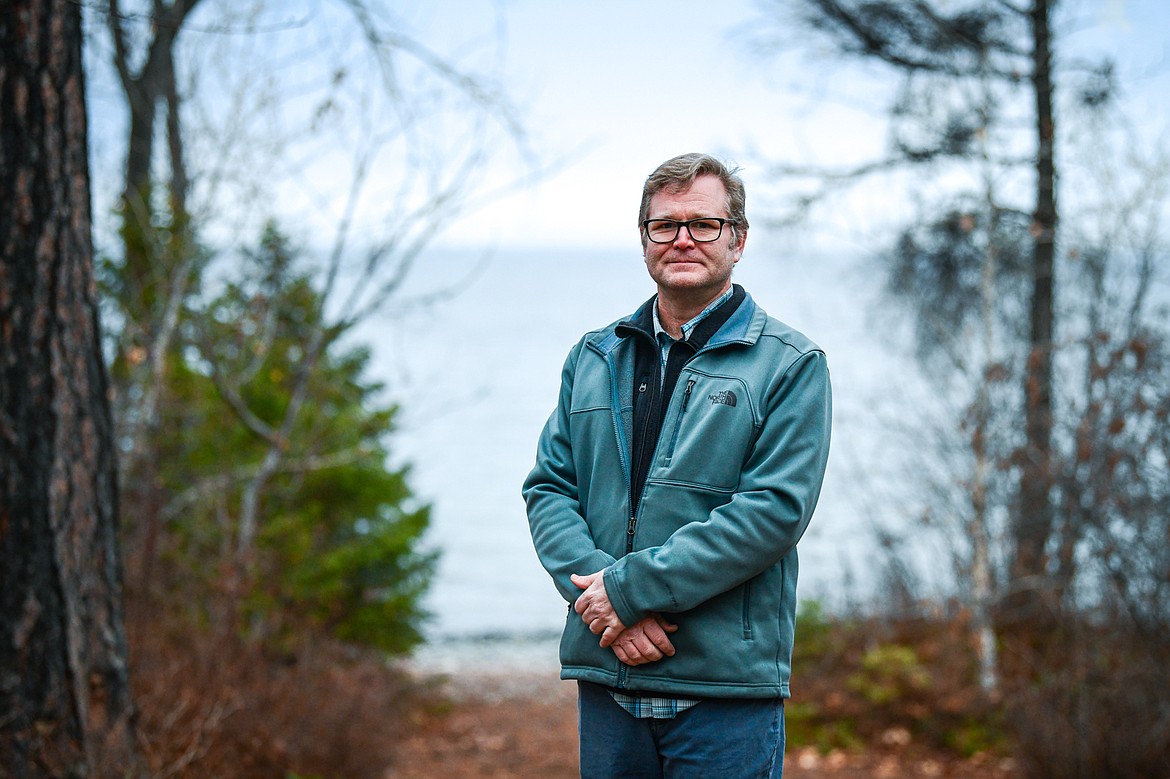 Associate director Tom Bansak at Flathead Lake Biological Station on Wednesday, Jan. 3. (Casey Kreider/Daily Inter Lake)