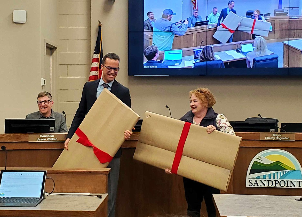 The Jan. 3 council meeting marked the last meeting for former Sandpoint mayor Shelby Rognstad and former Council President Kate McAlister.