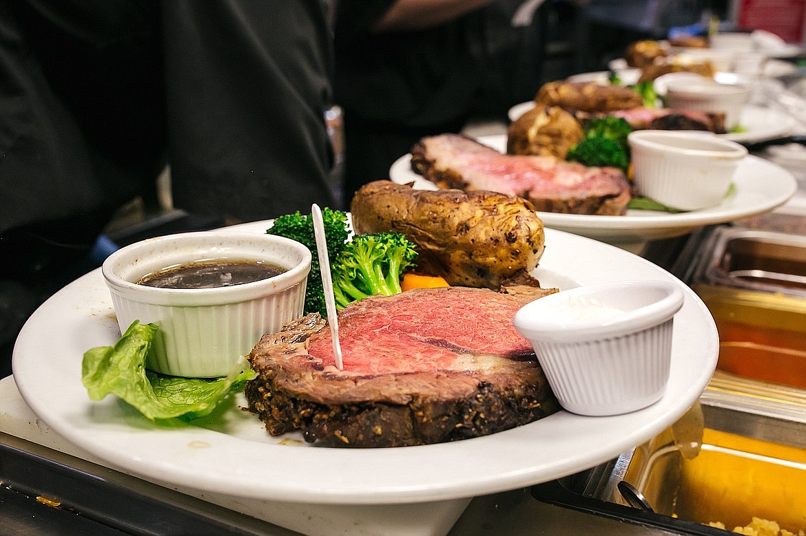 Split Rock Restaurant in Bigfork offers an extensive menu including steaks. (Photo courtesy Rajkowski Photography)