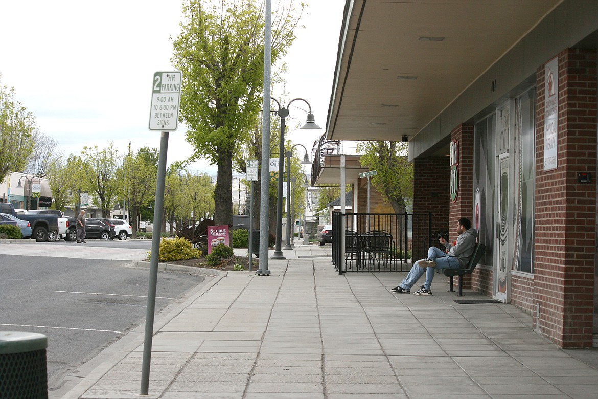 Quincy’s 2024 budget includes about $2.45 million for improvements to sidewalks throughout the city. Downtown Quincy is pictured.