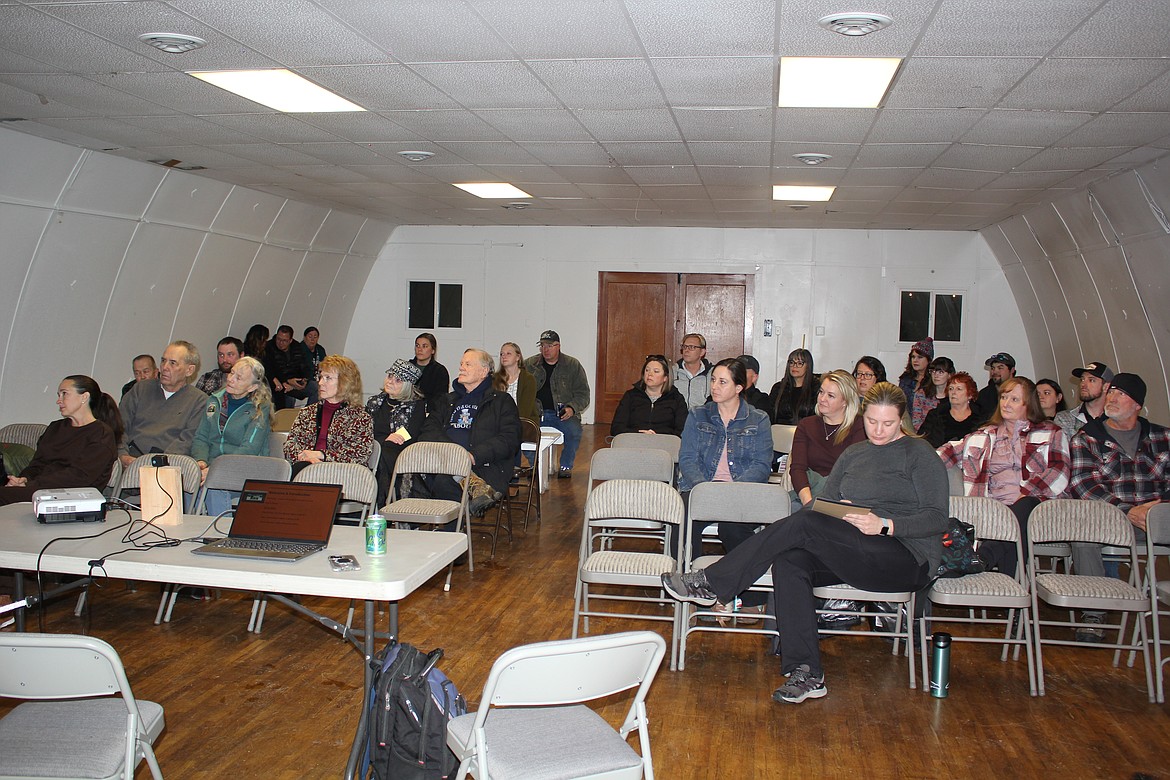 The third meeting of the rebooted Mineral County Chamber of Commerce garnered the largest audience yet, which is an indication that people realize the benefits of the organization. (Monte Turner/Mineral Independent)